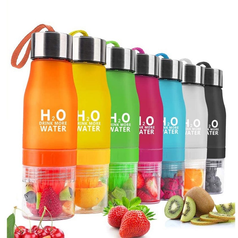 Bottiglia d'acqua per infuso di frutta H2O