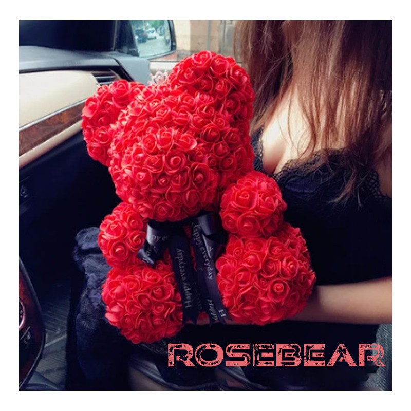 RoseBear 40cm